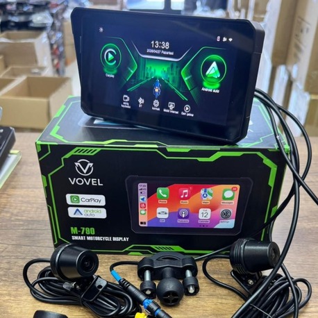 VOVEL M-790 ÇİFT KAMERALI MOTOCARPLAY EKRANI
