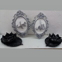 duvar susu lotus yaprak set