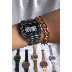 Retro dijital unisex kol saati