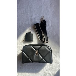 YSL çapraz askılı siyah çanta