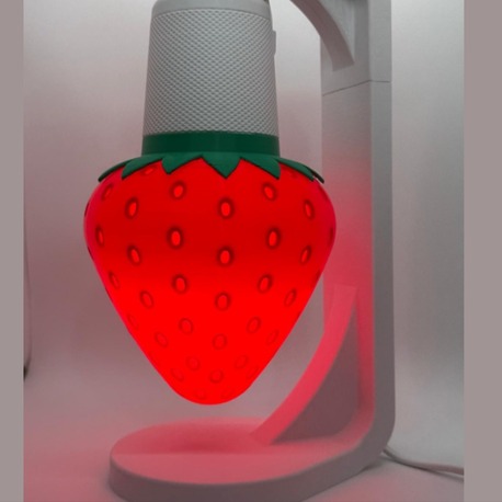 Cevizdizayn FRULAMP Çilek Temalı Abajur – Masanıza Sevimli Bir Dokunuş! ✨