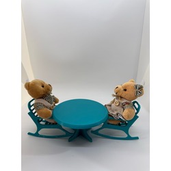 Cevizdizayn BabyBEAR MİNİ SALLANAN SANDALYE AYICIKLAR MUHABBETTE