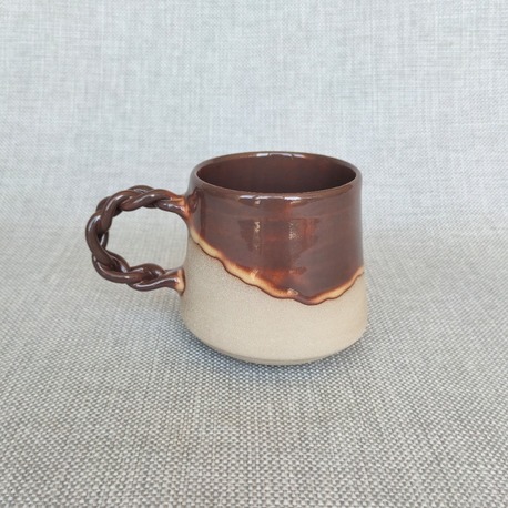 Örgü Kulplu Stoneware Mug