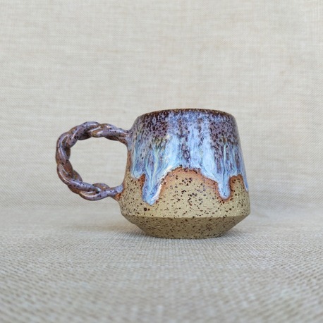 Örgü Kulplu Stoneware Mug