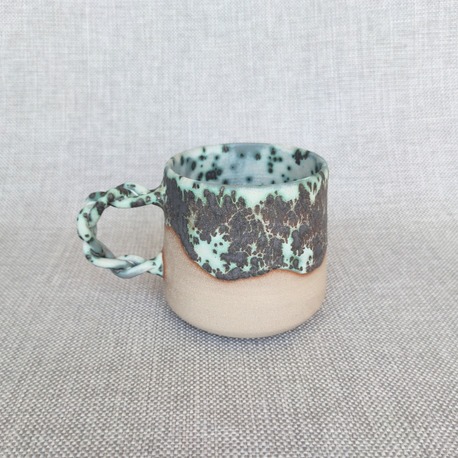 Örgü Kulplu Stoneware Mug 