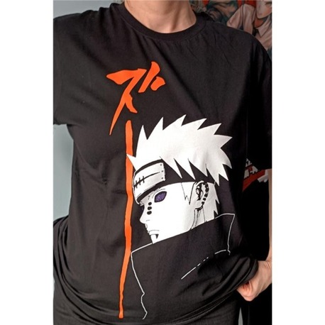 Hokage Baskılı Oversize T-shirt