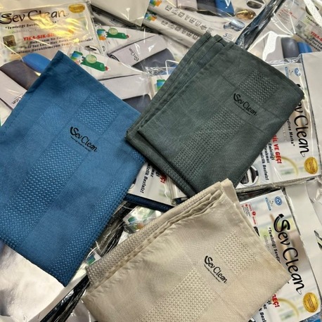 SEVCLEAN Temizlik Bezleri 3'ü 1 Paket 40X60