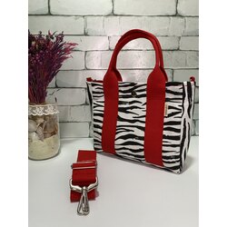 Zebra Model Çanta Kırmızı