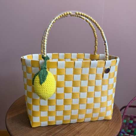 Lemon Bite Sepet Çanta-Mini