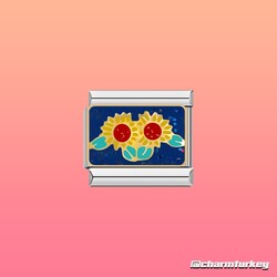 Van Gogh Sunflower Tablo İtalyan Charm 