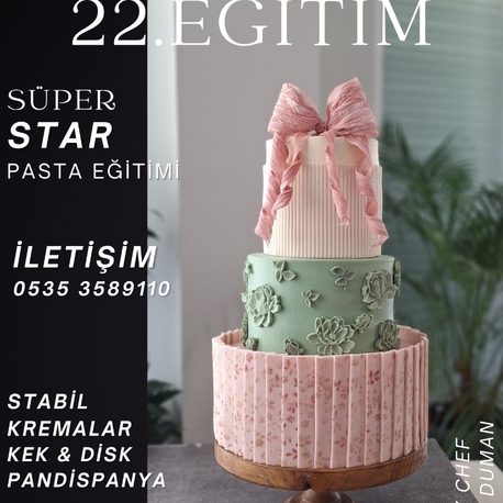 22.SÜPER STAR PASTA EĞİTİMİ 