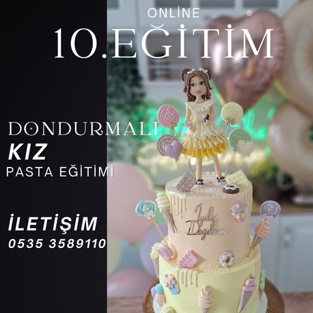10. DONDURMALI KIZ PASTA EĞİTİMİ 