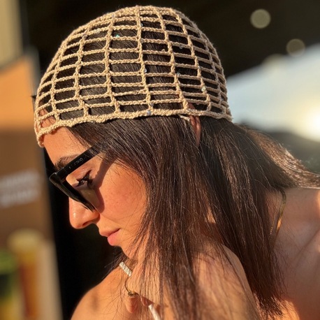 Solène | Handmade Crochet Headpiece