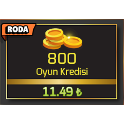 RODA - 800 Oyun Kredisi