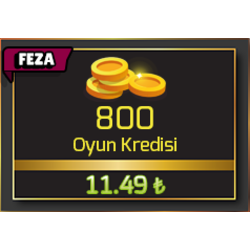 FEZA - 800 Oyun Kredisi