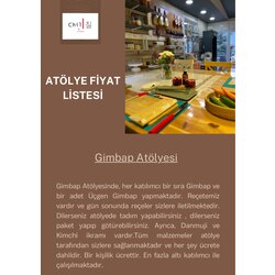 Gimbap Atölyesi 