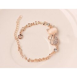 Rose cat bileklik