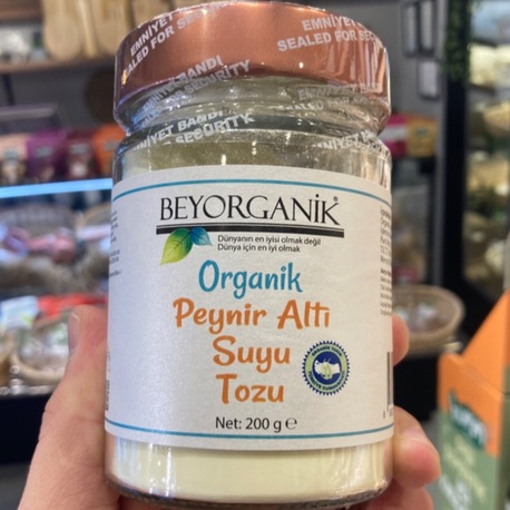 Beyorganik Organik Peynir Altı Suyu Tozu 200 gr