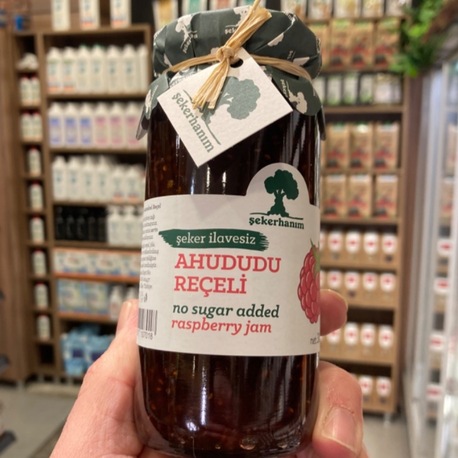 Şeke ilavesiz Ahududu Reçeli 300 gr