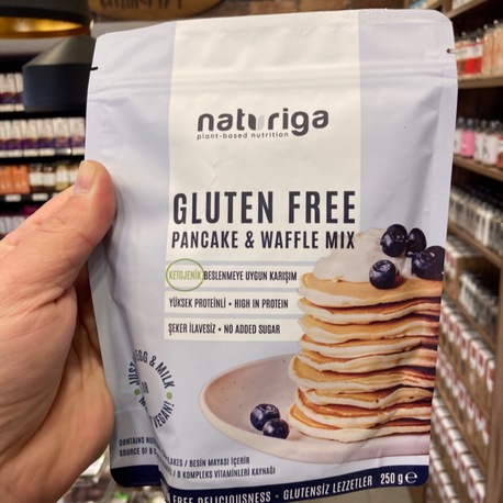 Glutensiz Pancake & Waffle Mıx Ketojenik Karışım 250 gr