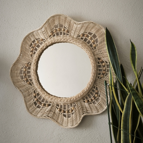 Rattan ayna