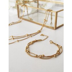 DORİKA MODEL KOLYE VE BİLEKLİK SETİ