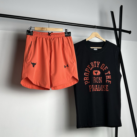 Nova Cotton Sleeveless T-shirt & Rank G2 Micro Shorts Combin  |  1033