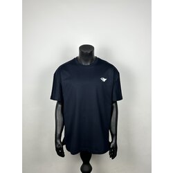 Kyoto Dark Blue Oversize Cotton T-shirt   |  1099