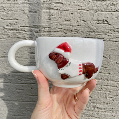 Xmas Dog Mug