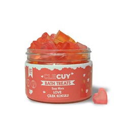 Bath Treats - Love Çilek Kokulu Mini Sabunlar / Küçük Boy