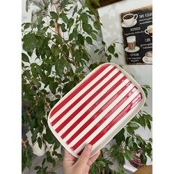 Oblong Plate - Strawberry 27*16 cm