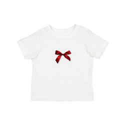 Kurdele baskılı Baby Tee