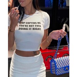 Stop - Baby Tee