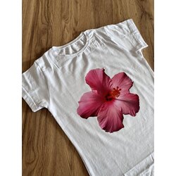 Pink Flower - Baby Tee