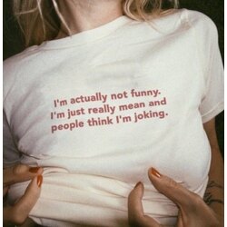 Not Funny - baby Tee