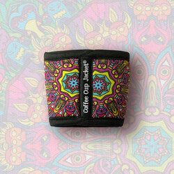 CCJ023 The Mandala Jacket Kahve Kupa-Termos Kılıfı