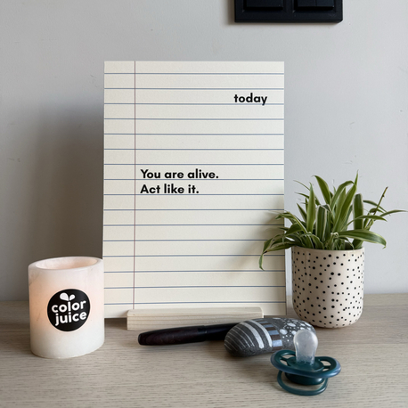 A4 Poster-You Are Alive 