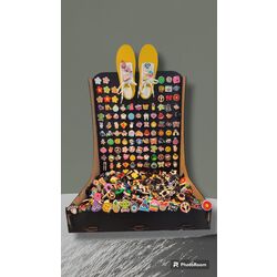 500 adet sneakers karışık süs 