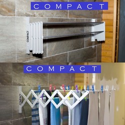 Compact Çamaşırlık 90 cm 9 Askılı