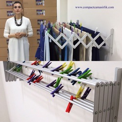   Compact Çamaşırlık 85 cm 9 Askılı