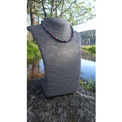 FK-00010 Fimo Varisit Hematit Kolye