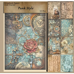 Punk Scrapbook sayfaları
