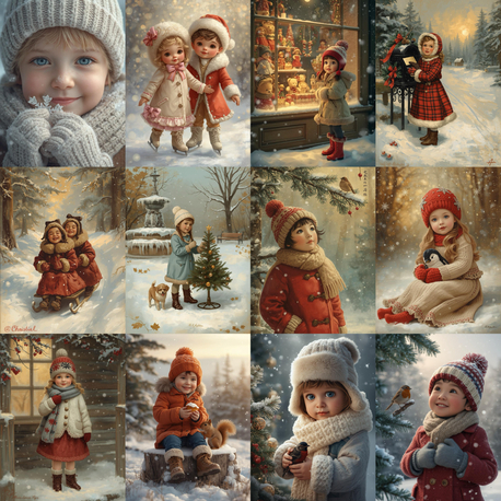 Chrıstmas Doll Vintage 