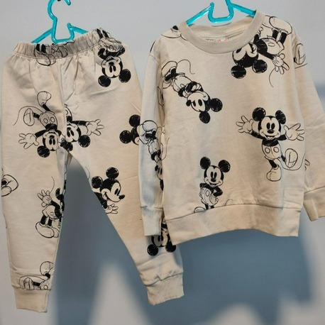 Mickey Mause baskılı pijama 