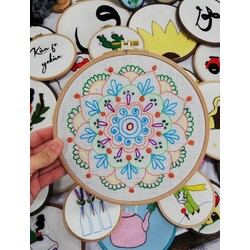 mandala tasarım pano 