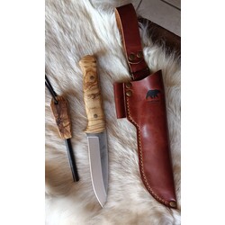 zeytin kabza bushcraft bıçak