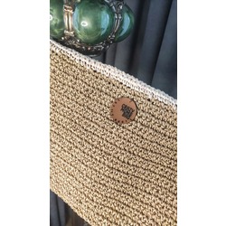 WICKER CLUTCH