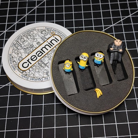 1:64 The Minions Figür Set 