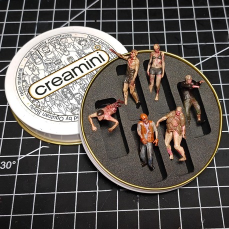 1:64 The Walking Dead Zombies Figür Set 