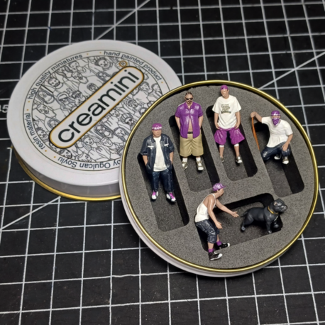 1:64 Vice Bloc Gangsta Figür Set 